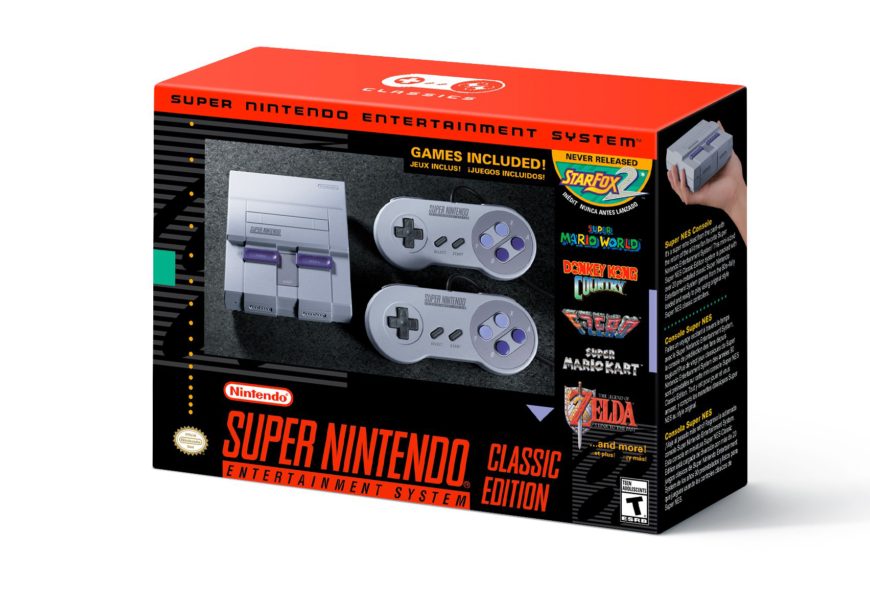 SNES Classic announced, 09/29, $80.00, 21 games including Star Fox 2!