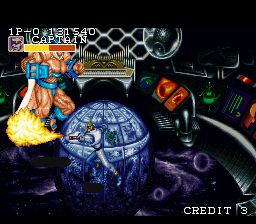 Captain Commando Retro Action Game PlayStation 1 PS From Capcom